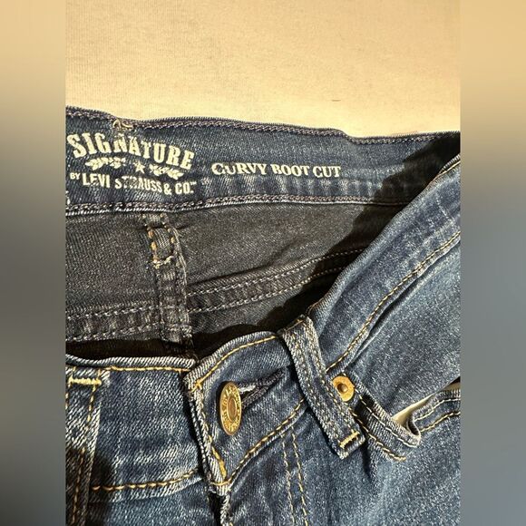 Levi’s Signature Curvy Bootcut women’s 10M - Picture 8 of 8
